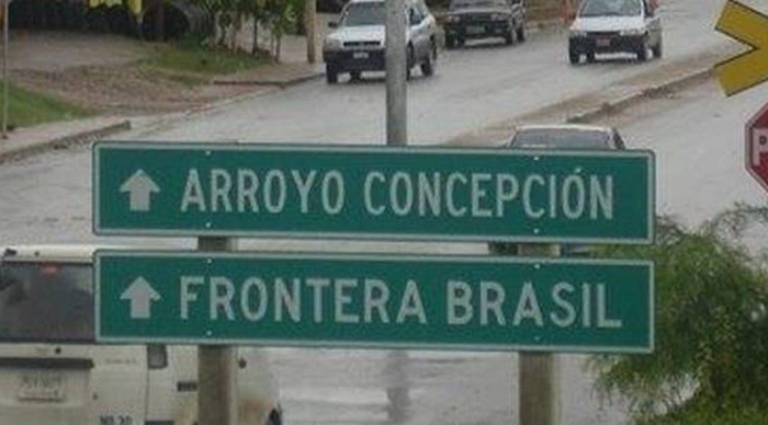 Frontera de Bolivia con Brasil en Arroyo Concepción. Foto. Internet 