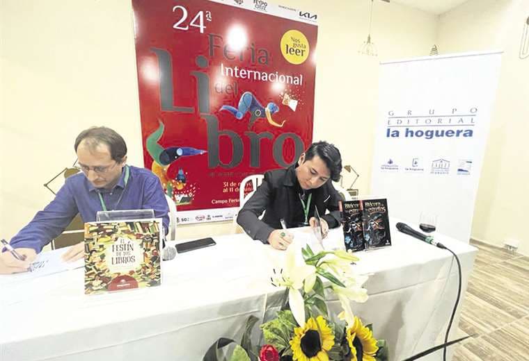 Pablo Carbone y César Herrera presentarán sus obras en el evento literario