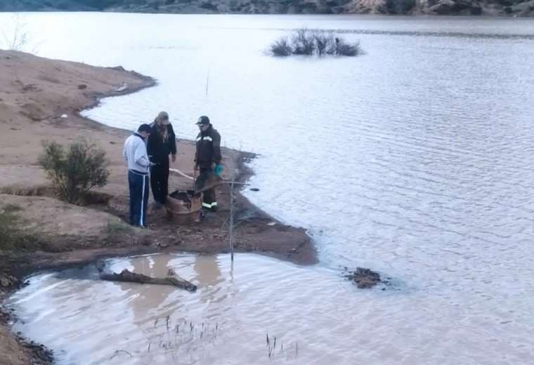 Chuquisaca: hallan el cadáver de una mujer dentro de un turril cerca de la represa de Padilla