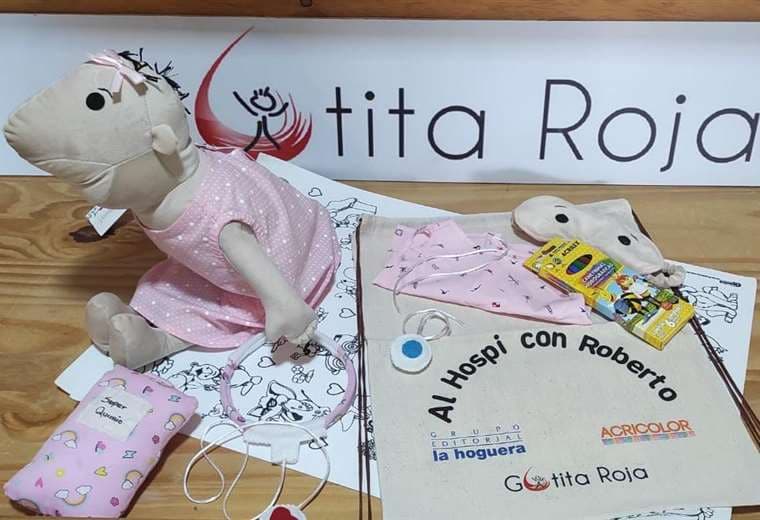 “Al hospital con Roberto”, un proyecto de Gotita Roja