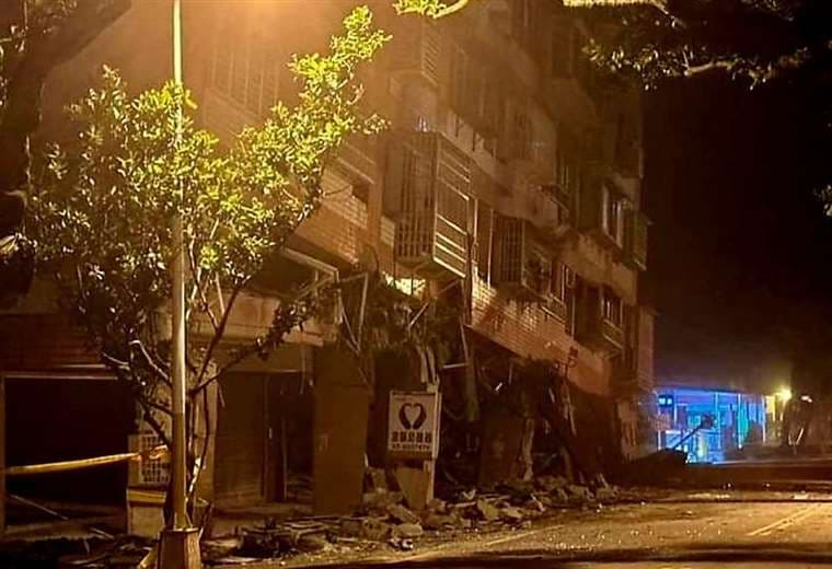 Varios temblores, el más fuerte de magnitud 6,3, sacuden la isla de Taiwán