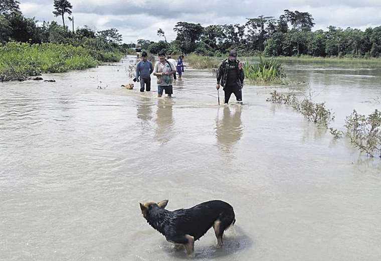Desborde inunda 16 comunidades del pueblo Yuracaré