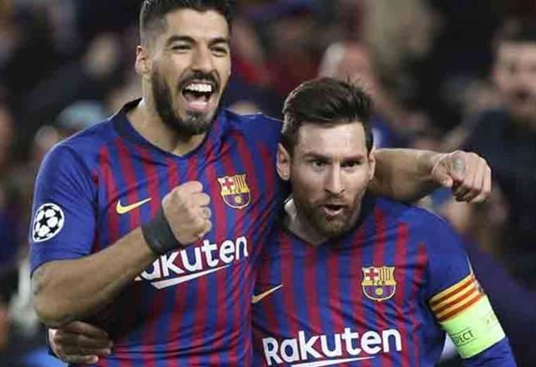 Luis Suárez y Leo Messi conforman una dupla letal en el Barcelona. Foto: Internet