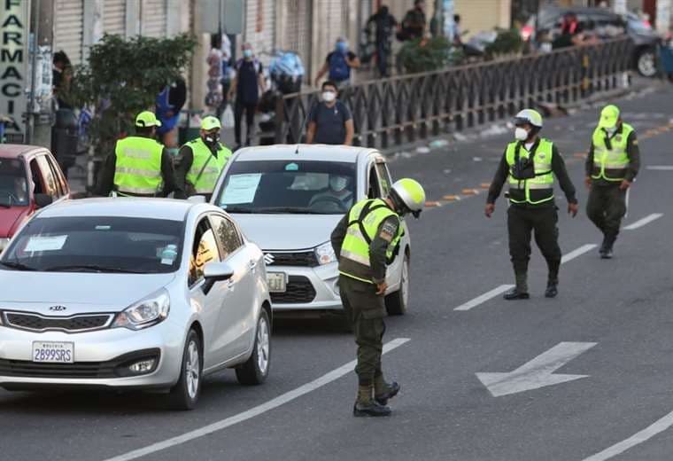 La Policía velará por el orden y control en las calles. Foto: Jorge Gutiérrez