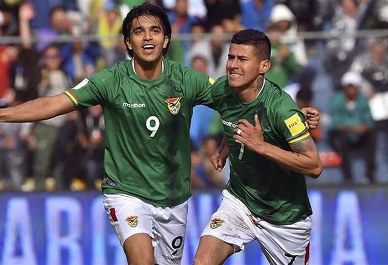 Arce y Martins anotaron los goles para el triunfo de Bolivia en 2017. Foto: APG