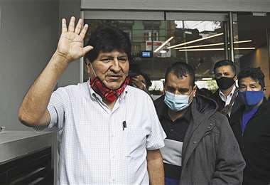 Morales prepara su llegada al país, proveniente de Argentina.