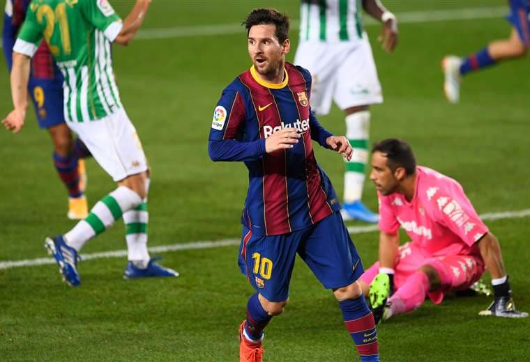 Messi reaparecerá este sábado en el Barcelona tras jugar con su selección. Foto: AFP