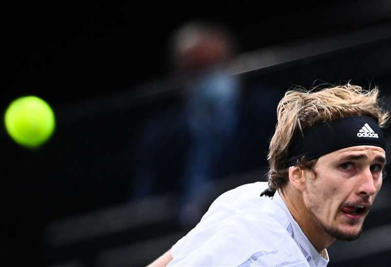 Alexander Zverev le ganó este sábado a Rafael Nadal. Foto: AFP