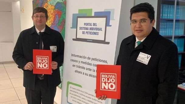 Óscar Ortiz y Vladimir Peña en tiempos de Bolivia Dice No