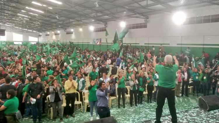 El partido verde anunció que presentará candidaturas para las subnacionales