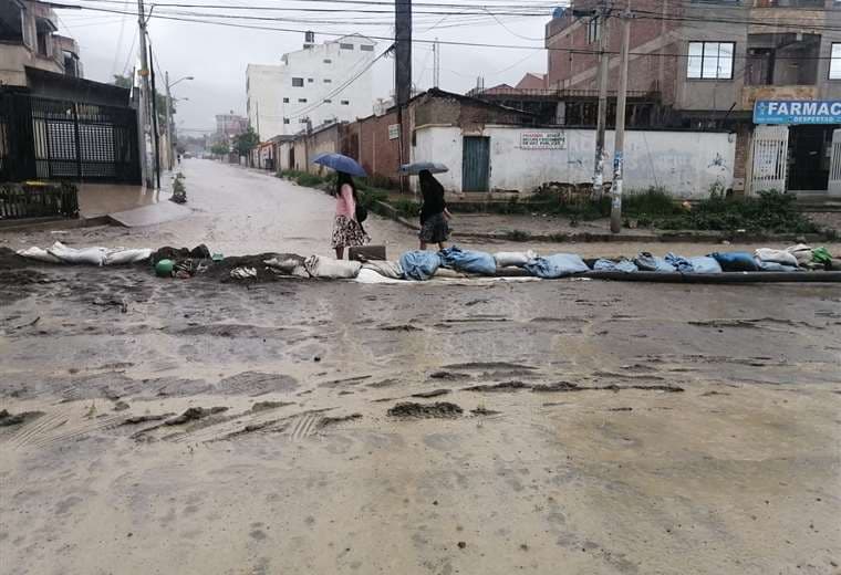 Este miércoles se tuvo una nueva lluvia en Tiquipaya. (Foto: Humberto Ayllón)