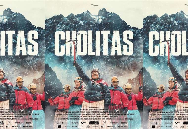 La cartelera de "Cholitas" 