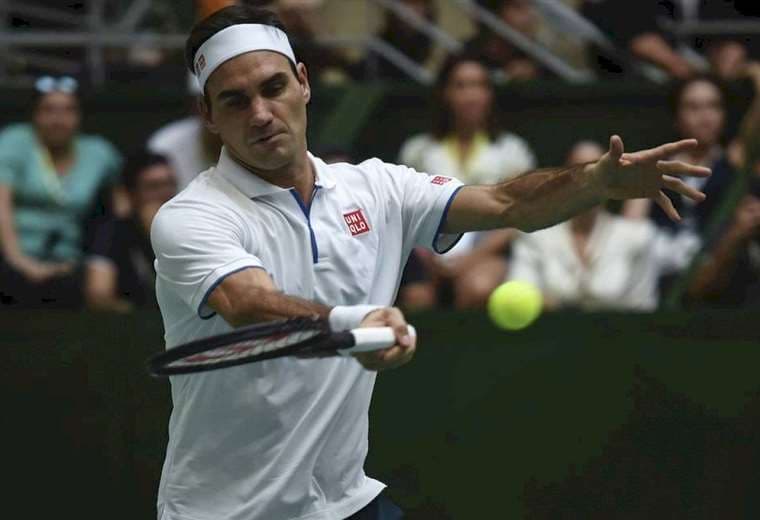 Roger Federer, de 38 años, es el actual número 4 del tenis mundial. Foto: Intenet