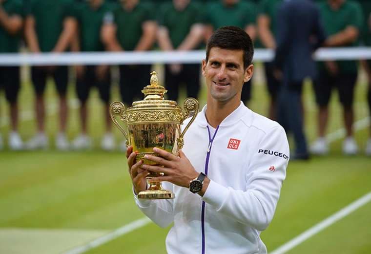 El serbio Novak Djokovic, de 32 años, es el vigente campeón de Wimbledon. Foto: Internet