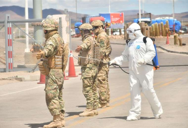 Control en la frontera con Chile I Foto: APG Noticias.