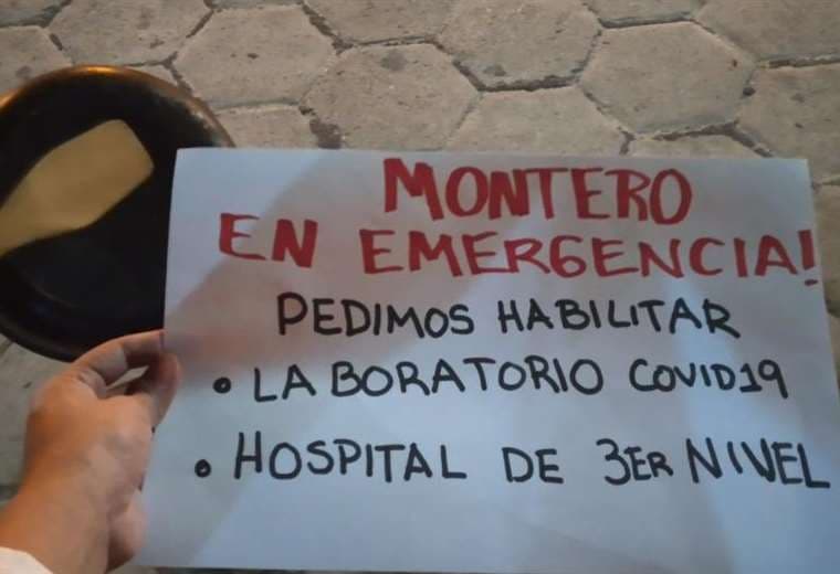 Montero, en emergencia, pide la entrega de un hospital