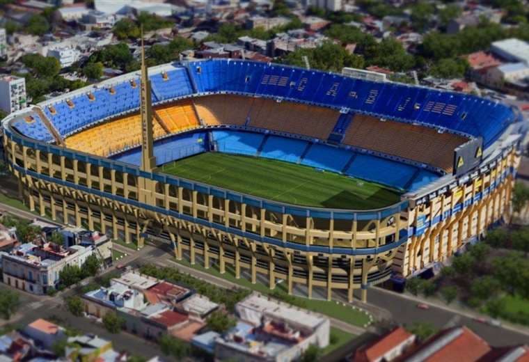 El estadio La Bombonera del club Boca Juniors es candidato para albergar la próxima final de la Libertadores. Foto: internet