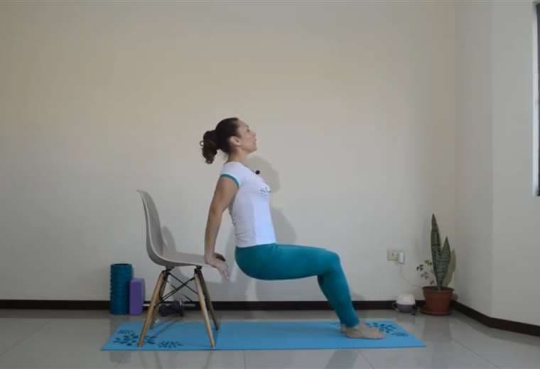 Día 10: ejercicios de brazos y piernas junto a Karina Correa
