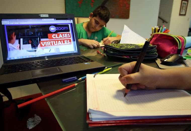 Los padres pedirán nuevos contratos para educación virtual. Foto: Ricardo Montero