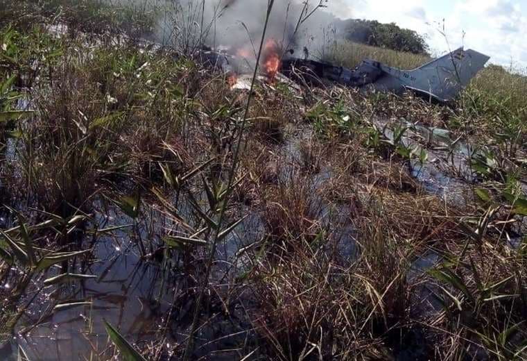 Accidente aéreo en Trinidad 