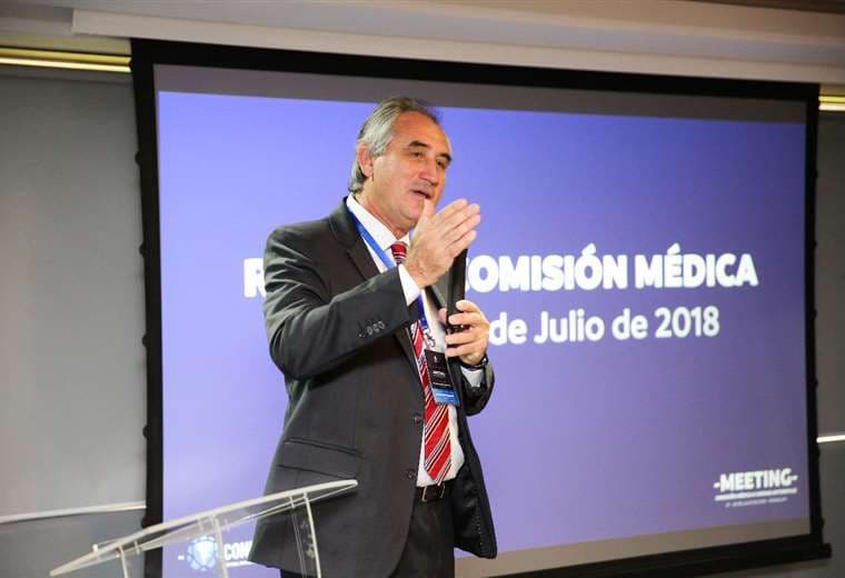 El paraguayo Osvaldo Pangrazio está a la cabeza la comisión médica de la Conmebol. Foto: Internet