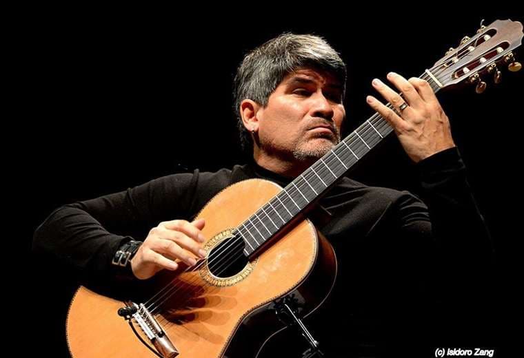 El músico cruceño será el representante boliviano en el recital/foto Isidoro Zang
