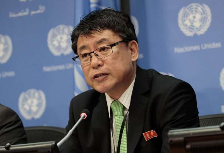 Kwon Jong Gun es el jefe negociador norcoreano. Foto Internet