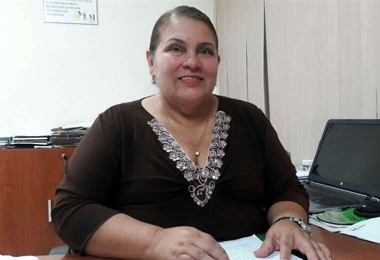 Lily Rocabado, además de presidir la ACF, también es directora del fútbol aficionado de la FBF. Foto: Internet