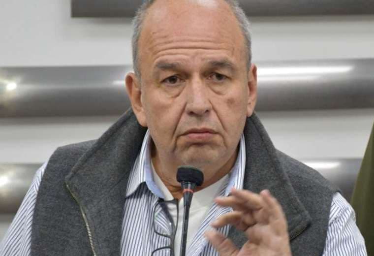 El ministro de Gobierno, Arturo Murillo. Archivo