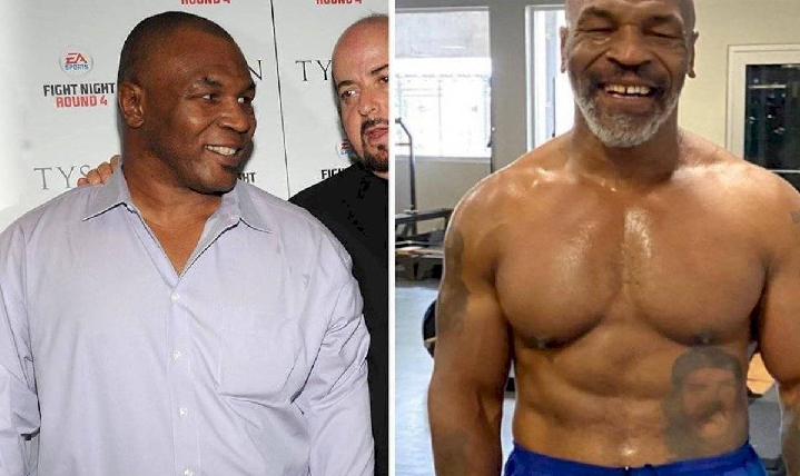El cambio físico de Mike Tyson 
