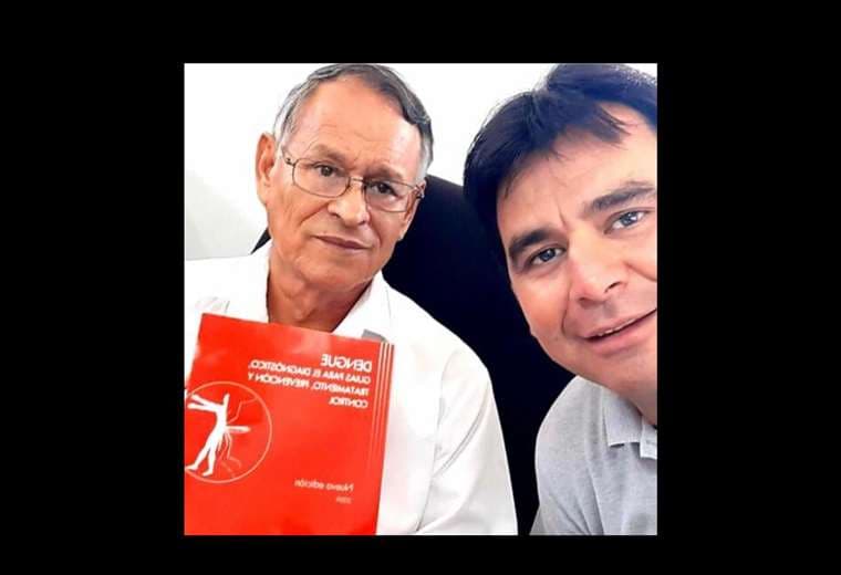 Los epidemiólogos Roberto Torrez y Carlos Alberto Hurtado