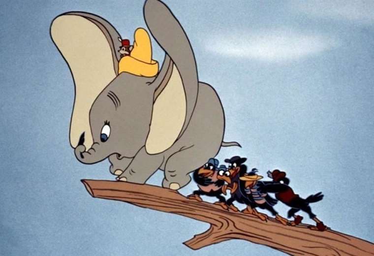 Escena de la película "Dumbo"