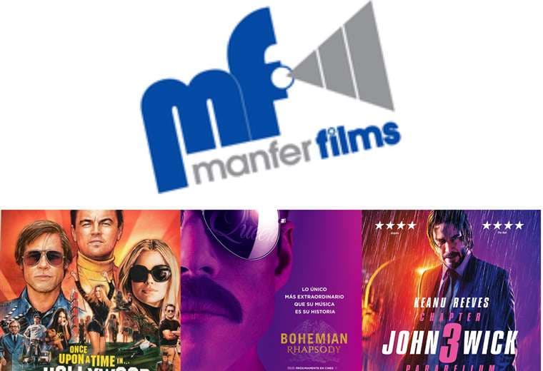 Manfer Films fue la responsable de proyectar importantes títulos en los cines del país 