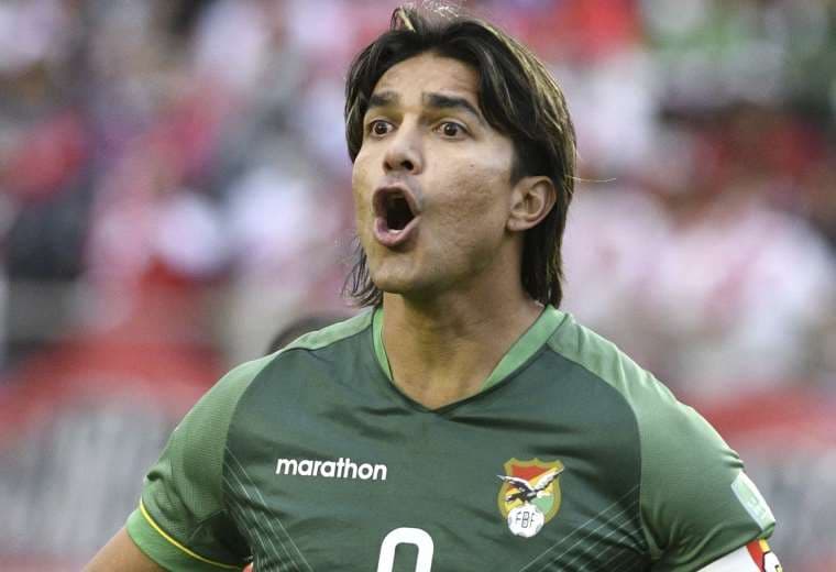 Marcelo Martins es el goleador de las eliminatorias con ocho tantos. Foto: AFP