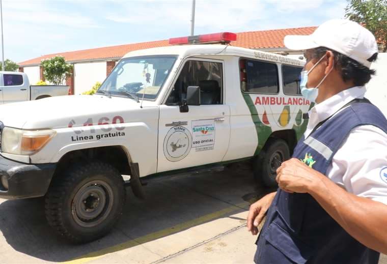 Denuncian deterioro de ambulancias. Foto: JC Torrejón