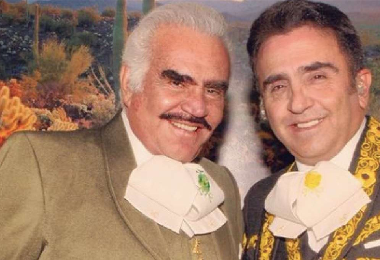 Vicente Fernández y Vicente Fernández Jr 