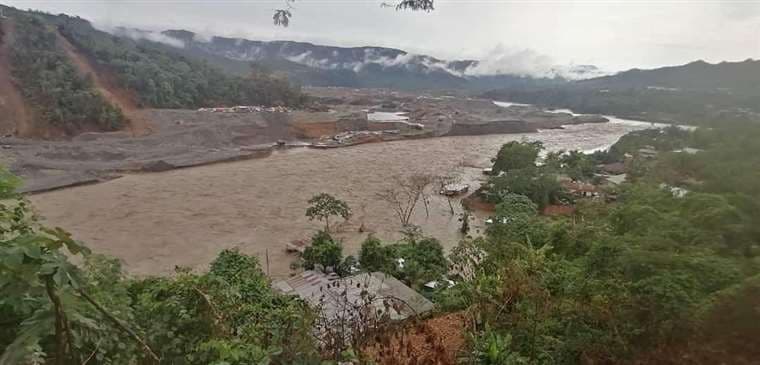 La inundación en Mapiri I redes.