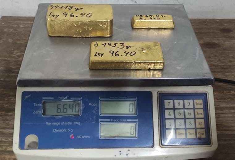 El oro decomisado en Chile I Aduana.