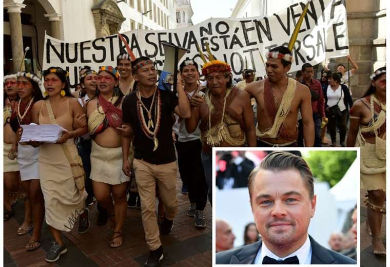 DiCaprio respalda que los indígenas de la Amazonia decidan lo que sucede en su territorio