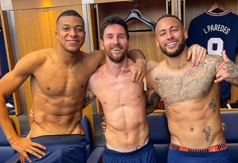 Mbappe (Francia), Messi (Argentina) y Neymar (Brasil) estarán en Catar 2022. Foto:Internet