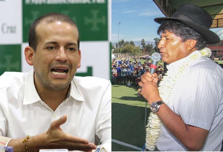 Camacho y Morales, cuando eran cívico y presidente.