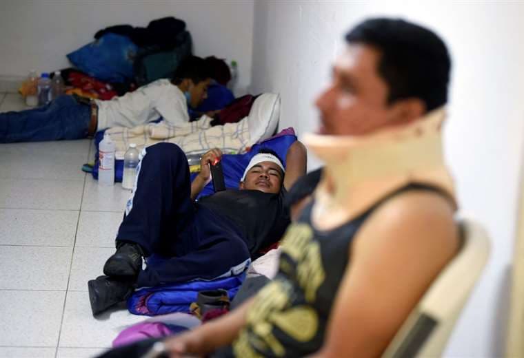 Migrantes de Guatemala que sufrieron accidente en México/Foto: AFP