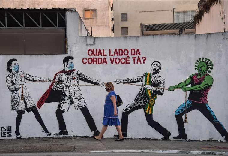 Incertidumbre en Sao Paulo (Foto: AFP)