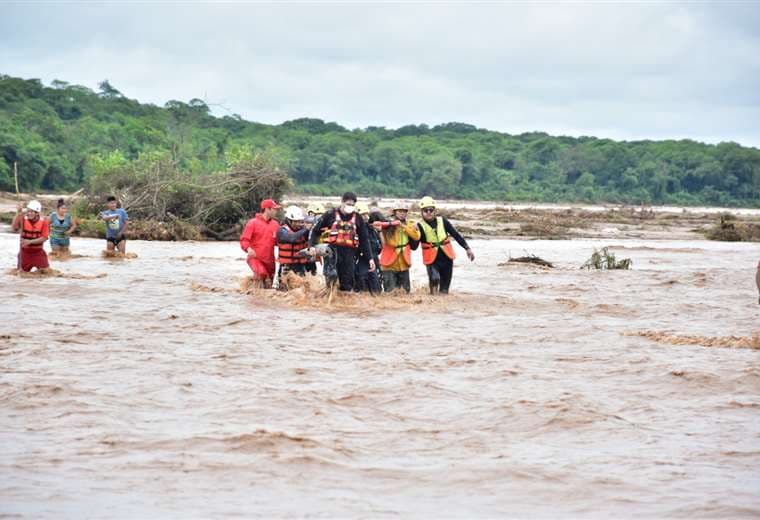 El cuerpo fue hallado a orillas del río Piraí, a un kilómetro del puente Urubó.