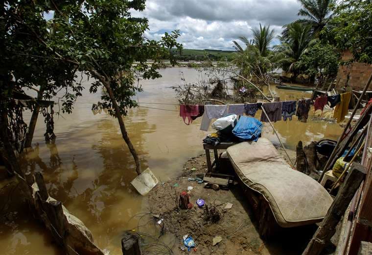 Lluvias intensas causan una nueva muerte e inundaciones en 37 ciudades del noreste brasile