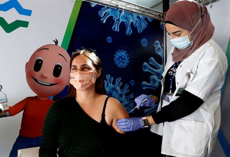 Vacunación contra el Covid-19 en Israel /Foto: AFP