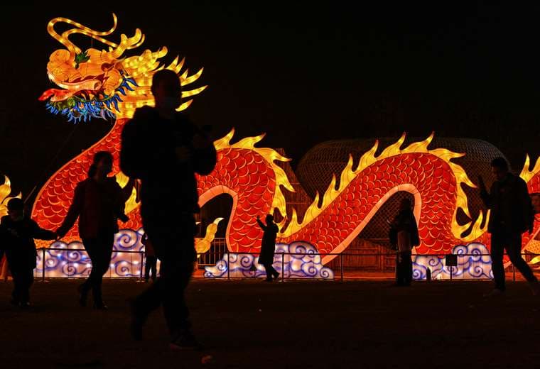 El Año Nuevo Lunar es la fiesta más importante en China. Foto AFP 