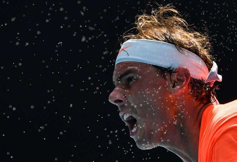 Rafael Nadal es uno de los favoritos a ganar el Abierto de Australia. Foto: AFP