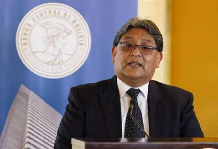 Edwin Rojas Ulo, titular del Banco Central de Bolivia