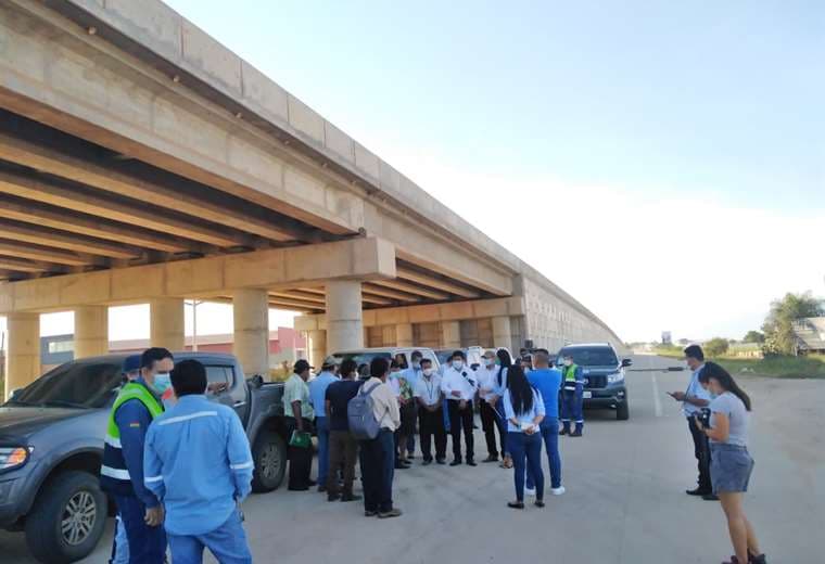 Autoridades Gobierno realizará la inspección del viaducto/Foto: MOP